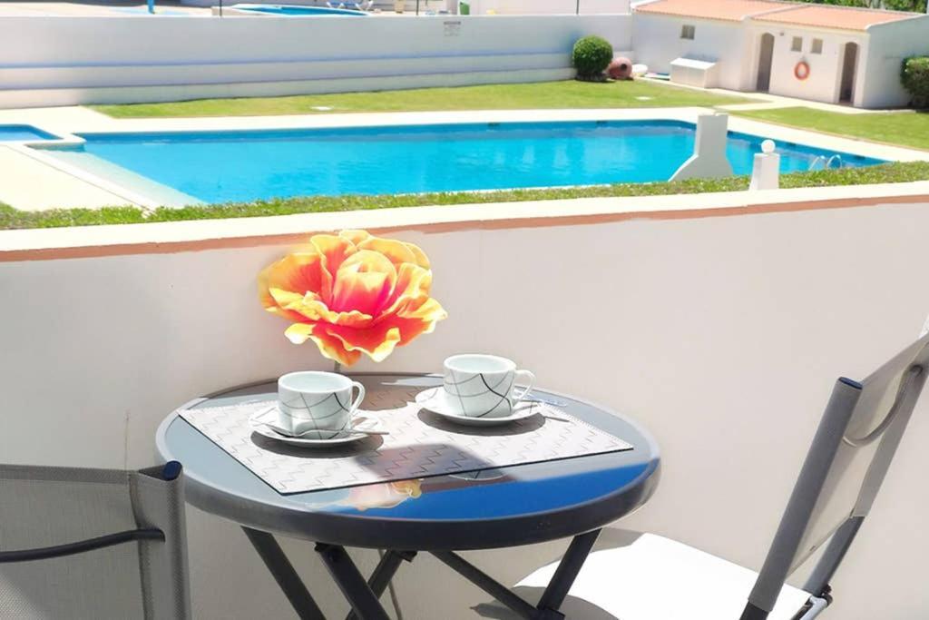 Praia Eulália with pool&5 minutes from the beach Albufeira Esterno foto
